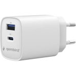 Gembird USB Schnelllader 30W Power Delivery Quick Charge 2 Ports Weiß