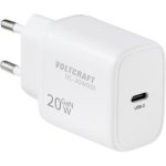 USB-C Ladegerät Voltcraft UC-20W001 20W GaN Power Delivery 3.0