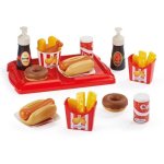 Jeu de rôle Ecoiffier Hot Dog Playset avec 25 accessoires multicolores