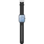 Gravity GT36-5 Bluetooth 1,85" Noir Bracelet Silicone Noir IP68 Tensiomètre