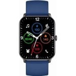Gravity GT36-6 Bluetooth 1,85" Noir Bleu Silicone IP68 Tensiomètre Pulsomètre