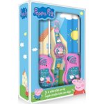 Walkie-Talkie Peppa Pig Kids Licensing 2 Stück + Digitale Uhr Rosa