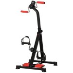 Homcom Pedales Estáticos Personas Mayores Altura Ajustable 75-97 Cm Pantalla Lcd