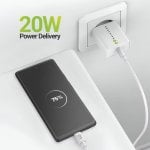 Caricatore USB 20W Mayaxess SEK-VIRT-PX6A Bianco con Cavo USB-C