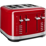 Tostapane KitchenAid 5KMT4109 EER Rosso 4 Fette Acciaio Inossidabile