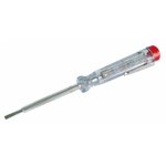 Probador de voltaje Mega 10581 250V 140mm para corriente alterna y continua