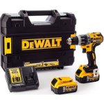 Taladro atornillador Dewalt DCD796E1T 18 V sin escobillas compacto con maletín