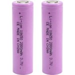Akku Avizar TX-39728 3,7V 2000mAh 2er Set wiederaufladbar