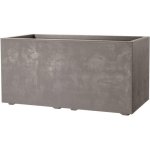 Jardinière Deroma Millennium 73L Marron Double Paroi Résistante