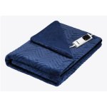Manta Eléctrica Daga Relax Suave Azul Oscuro 160 x 120 cm 6 Temperaturas 150W