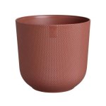 Pot de fleurs Elho Jazz Round Rouge Ø34,5 x 32 cm plastique recyclé