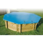 Bâche sécurité hivernale Ubbink 200x350 cm PVC 550g