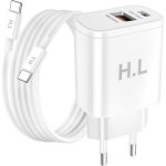 Caricatore USB Avizar 20W Power Delivery Quick Charge 2 Porte