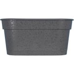 Jardinière Riviera Terea Rectangulaire Gris 60 cm Polypropylène