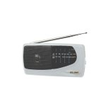 Rádio Portátil ELBE RF-52 AM/FM Analógica Saída Auscultadores Suporte Inclinável