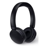 Panasonic RB-HF630BE-K kabellose Bluetooth Kopfhörer mit Geräuschunterdrückung schwarz