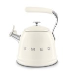 Hervidor Smeg WKF01CR 2,3 L Crema con Silbato