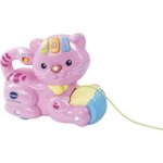 Juguete peluche interativo VTech 1, 2, 3 P'tit Chat 12-36 meses 12 melodias 5 canções