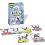 Kit Caligrafia Ravensburger J'écris L'alphabet 4+ 26 Cartões Calca Caneta Apagável