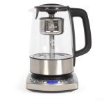 Elektrischer Wasserkocher Automatik Livoo DOD209 1.7L Edelstahl Glas