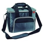 Borsa termica JATA 970 15L Nero Grigio tracolla regolabile 3 tasche