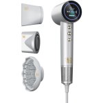 Secador de Cabelo Iónico SkinVibe Aurea Family X Plasma 1600W 4 Temperaturas 2 Velocidades com Acessórios Ecrã Tátil Cinzento