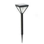Veilleuse Solaire Galix Acier Inoxydable 25Lm Lumière Blanche Chaude IP44