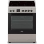 Cuisinière Électrique Continental Edison CECV60FCS Vitrocéramique 4 Feux Horno 60L Plata