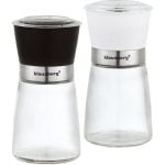 Molinillo de especias Klausberg KB-7257 set manual cerámico 160 ml blanco