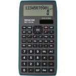 Calculadora científica Sencor SEC 150 BU 12 dígitos solar y batería azul