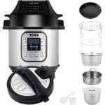 Multicooker Tesla EliteCook K70 Duo 6L WiFi 12 Programme Edelstahl