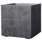 Bac Cubique Deroma Cube Millennium R Antracite 49 cm 80 L Double Paroi
