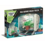 Invernadero Mini Educativo Clementoni Ma Serre High-Tech con Sensores LCD y 3 Métodos de Cultivo