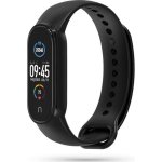 Tech-Protect Silikonarmband für Xiaomi Mi Band 5/6 Schwarz