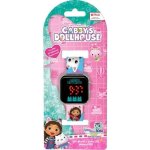 Relógio Digital LED Kids Euroswan Gabi's Dollhouse Multicolor