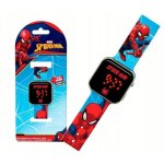Relógio Digital Kids Euroswan SPD4987 Spiderman LED Azul
