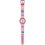 Astar Disney Stitch Angel Relógio Digital Infantil Rosa 29x9,5 cm