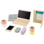 Set de jeu de rôle Fisher-Price HXV11 en bois avec 11 accessoires