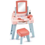 Kinderschminktisch Ecoiffier Ma Première mit Spiegel, Hocker und 11 Zubehörteilen