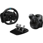 Kit volante de carreras Logitech G923 con shifter Driving Force para PC y Xbox