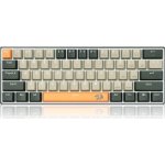 Teclado Redragon K606 Lakshmi mecánico compacto 60% con switches rojos y USB US