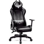 Silla gaming Diablo Chairs X-Horn 2.0 negra piel sintética soporte lumbar