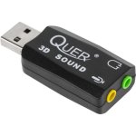 Carte son USB Quer KOM0638 5.1 Virtuel