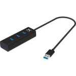 Hub Krux 4 puertos USB 3.0 5 Gb/s modelo KRX0050 activo y pasivo