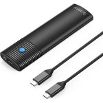 Kieszeń Orico M2 NVMe USB-C 10 Gbps Aluminio Negro con Refrigeración Pasiva