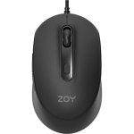 Ratón ZOY ZMS08 USB 3600 DPI Noir 6 boutons Ergonomique Câble