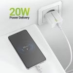 Mayaxess 20W Schnellladegerät mit USB-C Kabel 1m Weiß