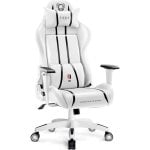 Silla gaming Diablo Chairs X-One 2.0 blanco regulable 150 kg