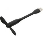 Mini Ventilador USB Omega 43442 1 Velocidad Inclinación Ajustable Ultra Silencioso