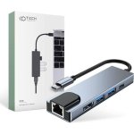 Docking-Station Tech-Protect V3 5-in-1 USB-C HDMI Grau